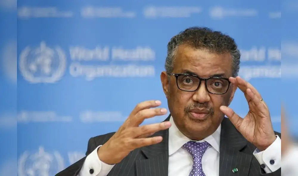 Tedros subrayó que “el mundo es ahora rehén de un pequeño virus, con el que hemos visto que la atención a la salud es un tema central. Foto: EFE