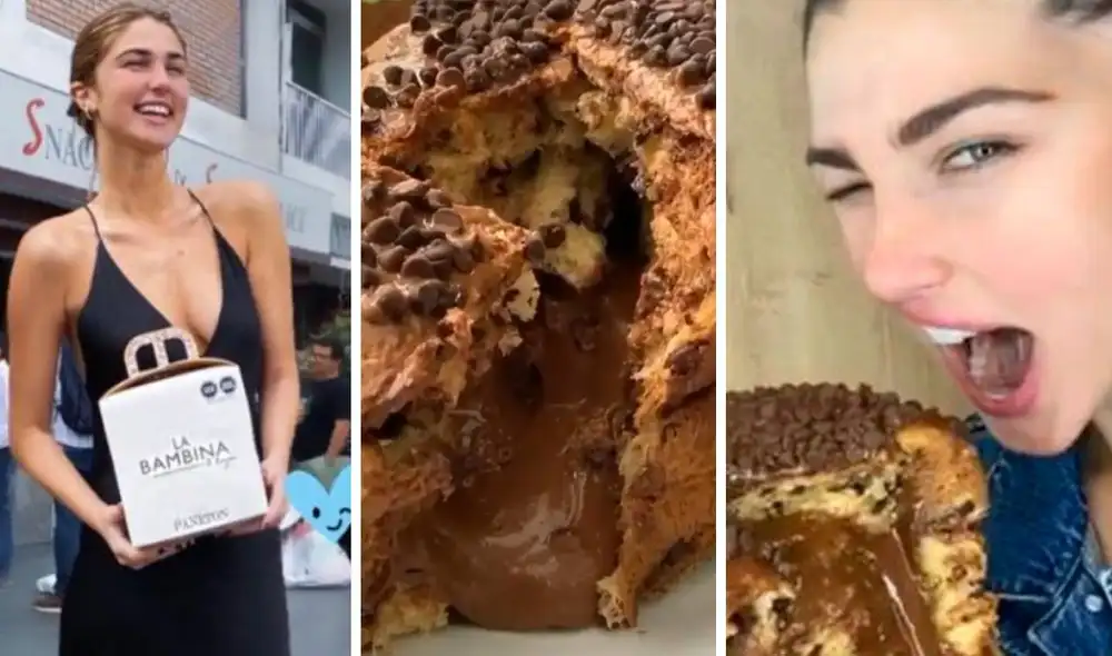 Alessia Rovegno ofreció sus panetones "La Bambina" y generó comentarios de todo tipo. Foto: Instagram Alessia Rovegno ofreció sus panetones "La Bambina" y generó comentarios de todo tipo. Foto: Instagram