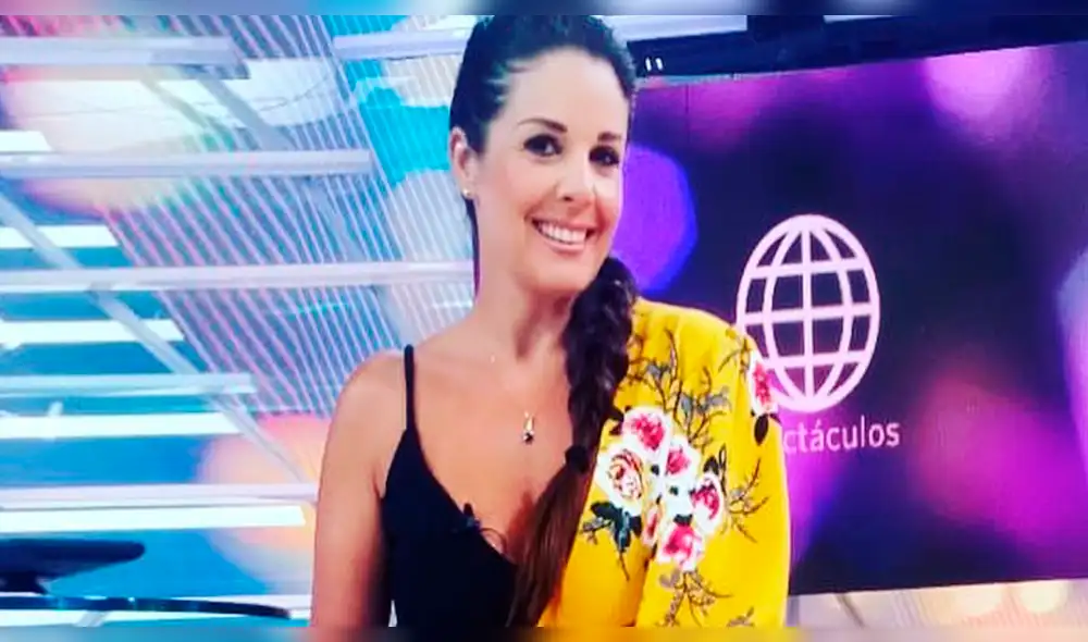Rebeca Escribens mostró más de la cuenta durante programa en vivo [VIDEO]