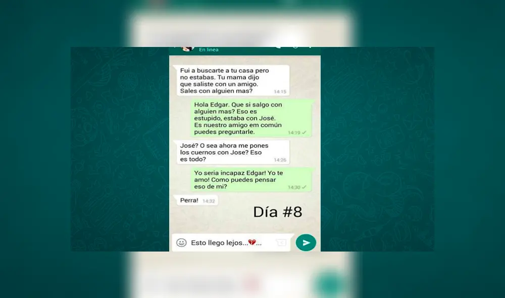 WhatsApp: chica dedicaba mensajes de amor a su ‘crush’ hasta que algo lo destruyó todo [FOTOS]