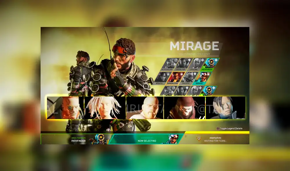 Apex Legends: se filtran los modelos de 8 leyendas más además de Octane y Wattson [FOTOS]