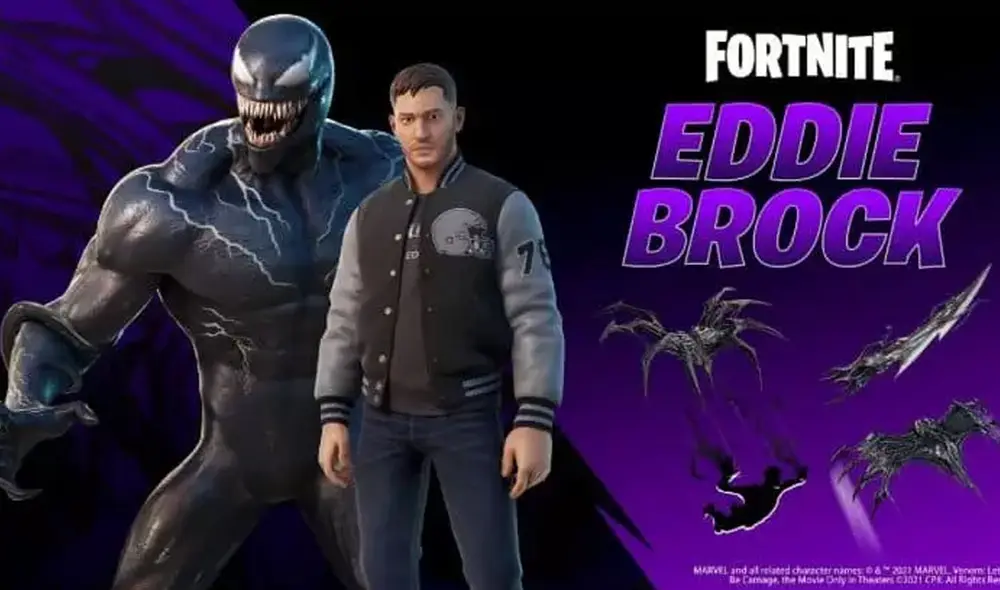 La skin Eddie Brock también incluye el pico Cuchilla de simbionte. Foto: Epic Games