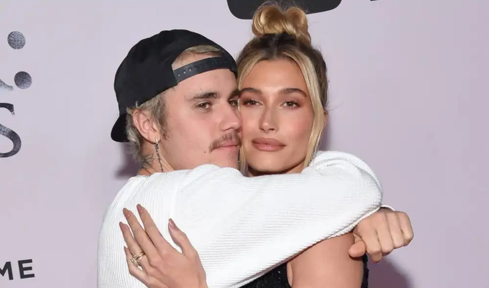 Justin Bieber aseguró que se siente muy dichoso por compartir su vida con la modelo de 23 años. Foto: AFP