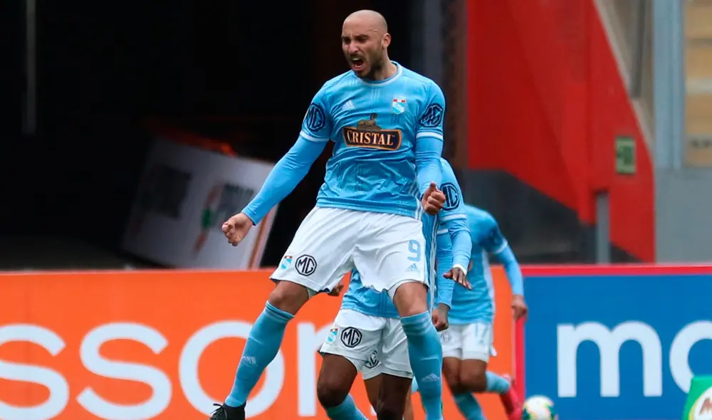 Emanuel Herrera lleva ocho goles en la presente temporada de la Liga 1 Movistar. | Foto: @LigaFutProf