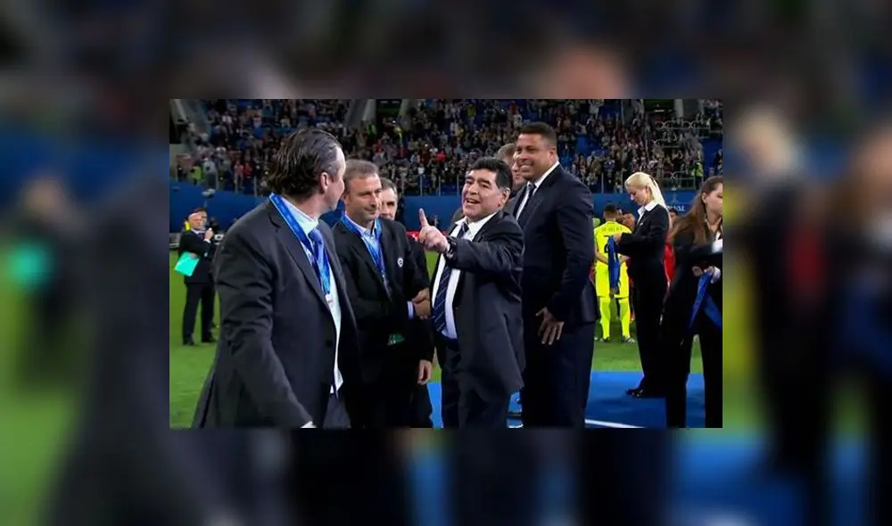 Efusivo: revelan qué le dijo Maradona a Pizzi tras la derrota de Chile ante Alemania [VIDEO]