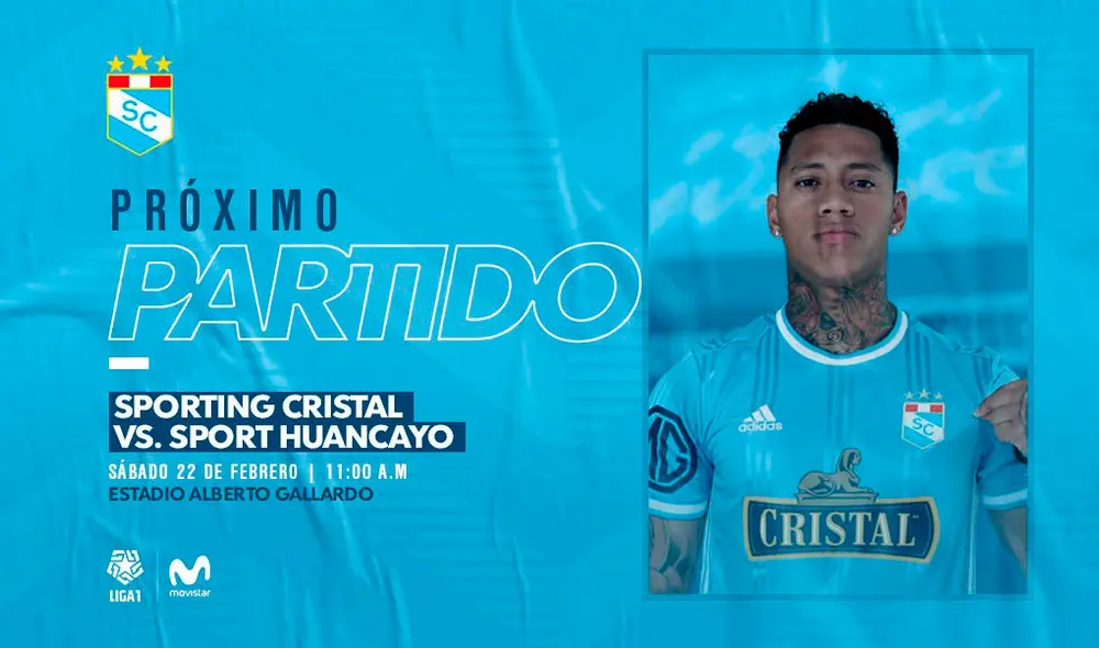 Sigue el Sporting Cristal vs. Sport Huancayo EN VIVO por la fecha 4 del Torneo Apertura 2020. Foto: Prensa Sporting Cristal