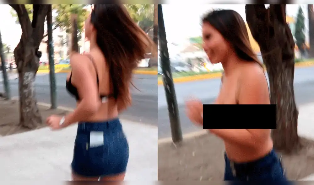 Facebook: ‘Conejita’ Playboy cumple atrevido reto en México [VIDEO]