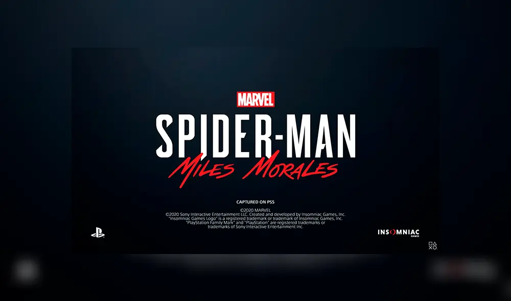 Marvel Spider-Man Miles Morales se estrenará a finales de 2020 en PS5. Foto: PlayStation.