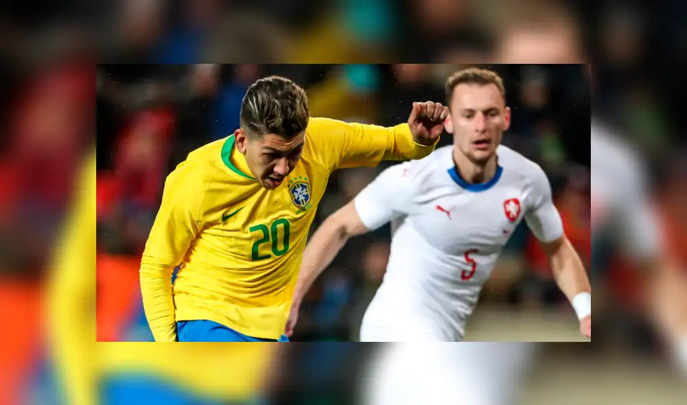 Brasil vs República Checa: Firmino colocó el 1-1 tras 'blooper' defensivo [VIDEO]
