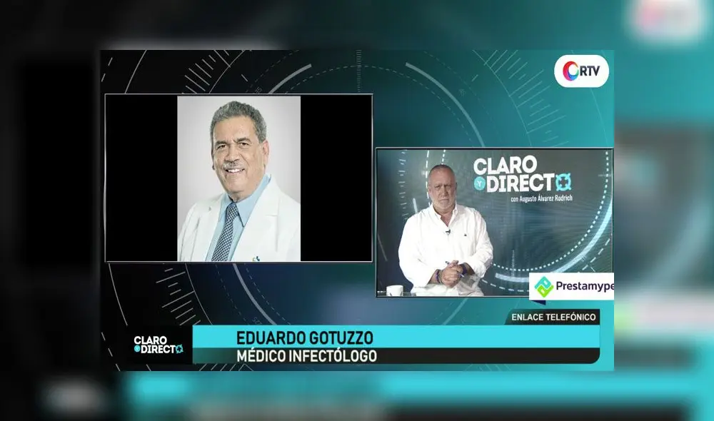 Entrevista a Eduardo Gotuzzo, médico infectólogo. Entrevista a Eduardo Gotuzzo, médico infectólogo.