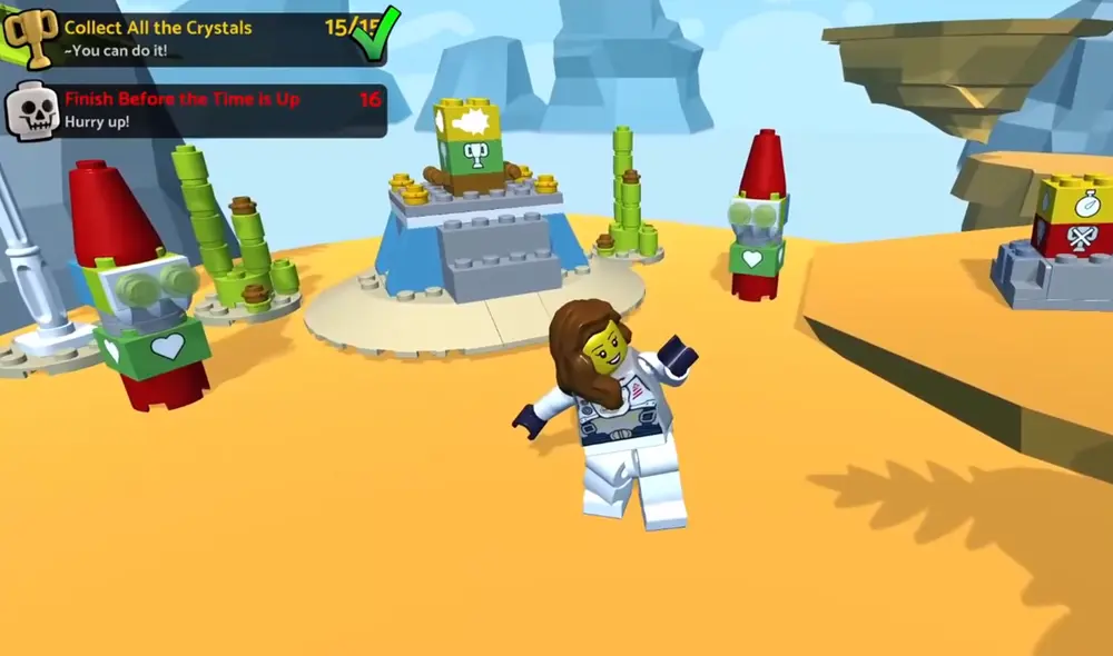 Con LEGO Microgame, cualquier persona podrá construir fácilmente un mundo virtual personalizado. Foto: Unity / YouTube