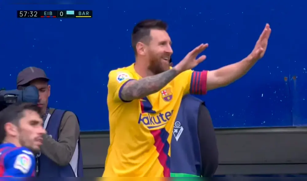 ¡Buen toque del ’10′! Lionel Messi definió el 2-0 en el Barcelona vs. Eibar [VIDEO]