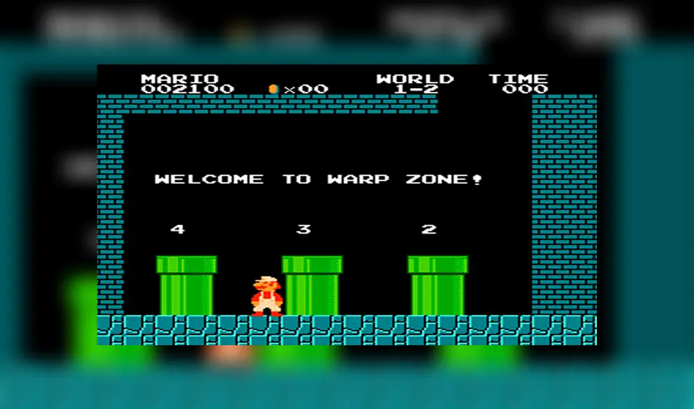 Desliza para ver el truco de Super Mario Bros. Foto: Captura. Desliza para ver el truco de Super Mario Bros. Foto: Captura.