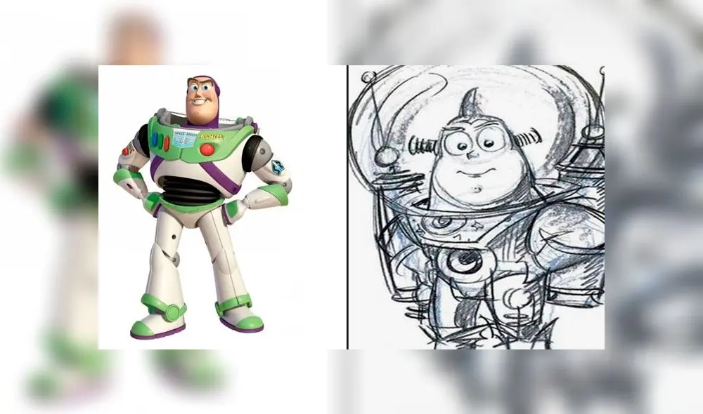 Filtran bocetos originales de memorables personajes de Disney [FOTOS]