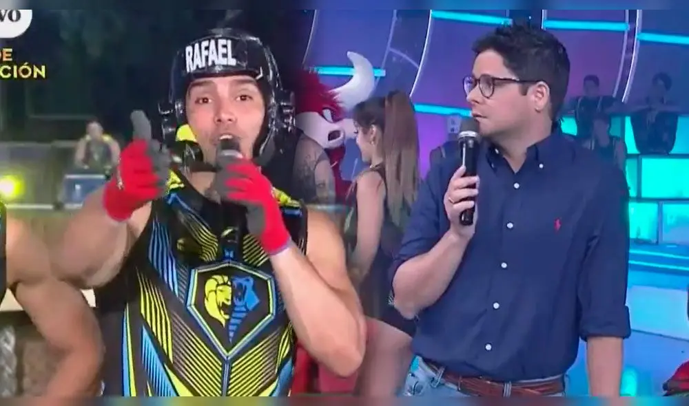 El conductor del reality tuvo un altercado con el competidor. El conductor del reality tuvo un altercado con el competidor.