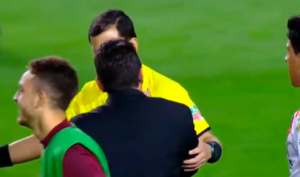 Marcelo Gallardo, entrenador de River Plate, le dedicó algunas palabras al árbitro peruano Víctor Hugo Carrillo.