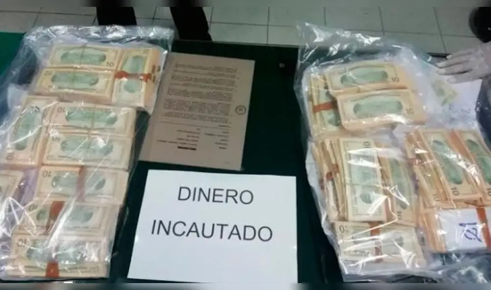 PNP halla 12 mil dólares en Tumbes PNP halla 12 mil dólares en Tumbes