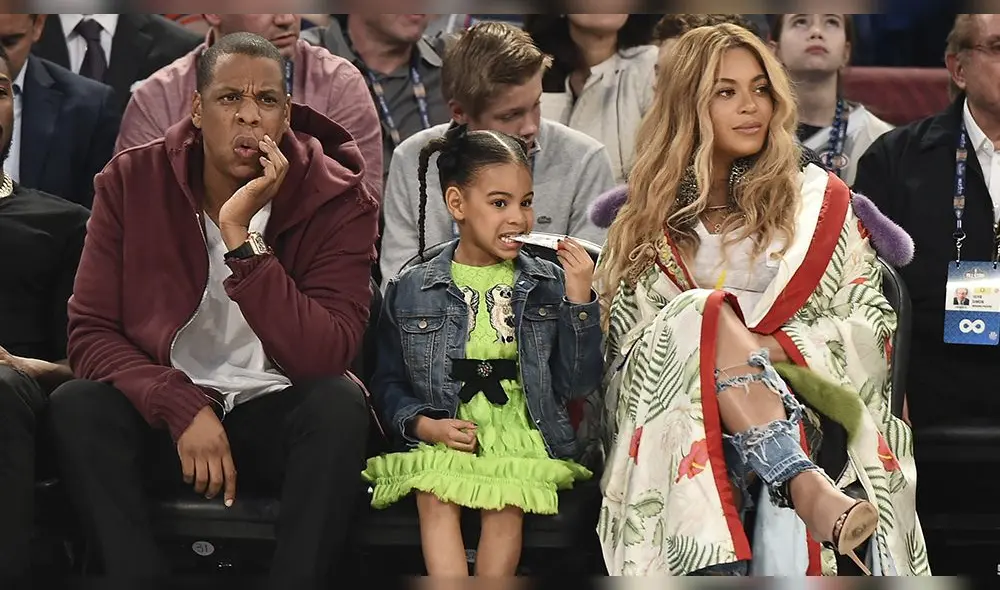 La primogénita de Beyoncé participó en la canción Brown Skin Girl, de la película El Rey León. (Foto: AFP)