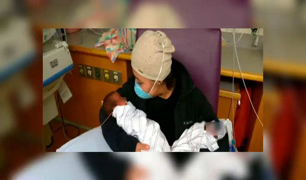 Lisseth pudo conocer a sus hijos Sebastian y Milagros Aurora y sostenerlos entre sus brazos. Lisseth pudo conocer a sus hijos Sebastian y Milagros Aurora y sostenerlos entre sus brazos.