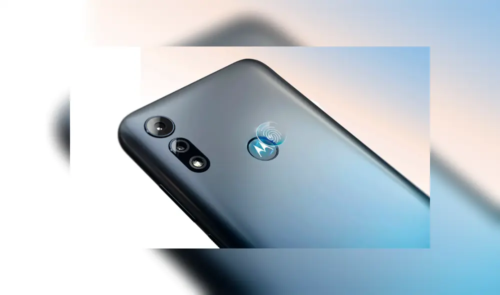 El Moto E6s está equipado con un lector de huellas digitales en la parte trasera. El Moto E6s está equipado con un lector de huellas digitales en la parte trasera.