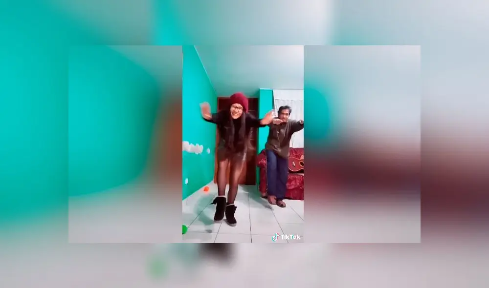 Desliza las imágenes para ver la increíble coreografía que improvisó el padre de una joven quien lo retó a un challenge de baile. Nedy Charo de la Rosa/TikTok Desliza las imágenes para ver la increíble coreografía que improvisó el padre de una joven quien lo retó a un challenge de baile. Nedy Charo de la Rosa/TikTok