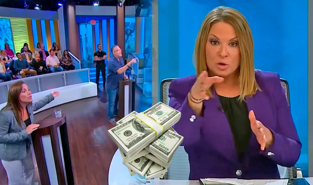 Caso Cerrado fue uno de los programas más visto de la televisión a nivel internacional, por lo que su conductora, Ana María Polo, fue una de las mejores pagadas del medio. Foto: composición LR/captura de Telemundo