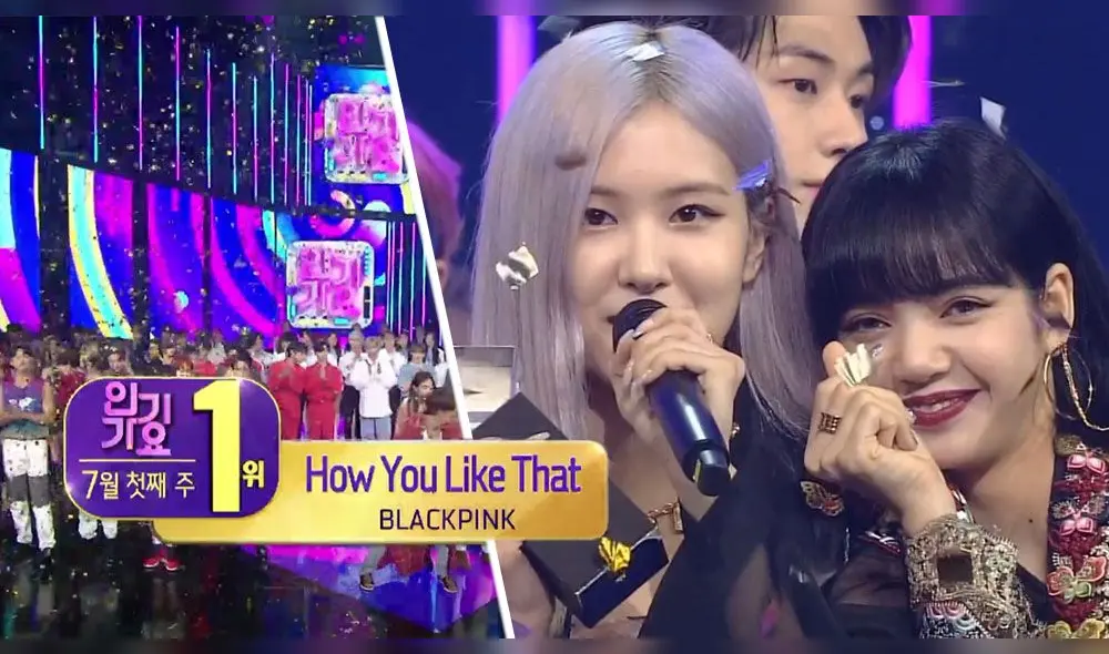 BLACKPINK logra el 'primer win' para How you like that. Foto: captura