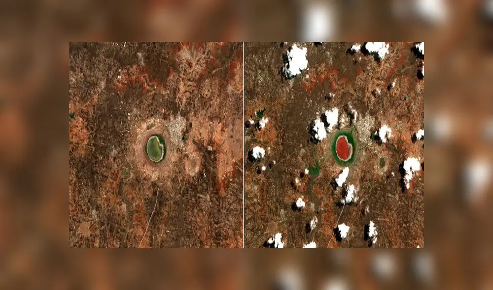 El programa Copérnico también detectó el fenómeno. Foto: ESA/Twitter