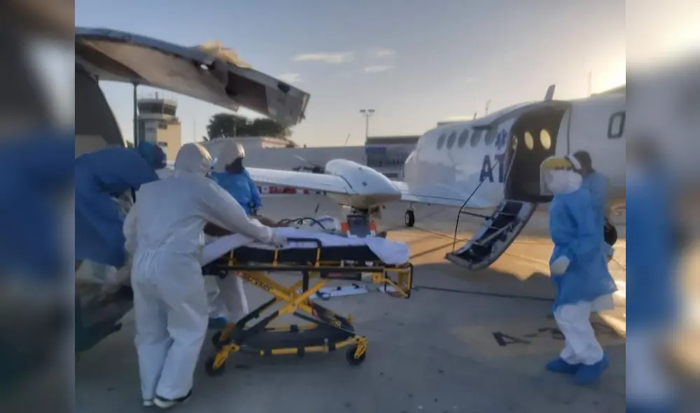 Traslado de médico piurano se realizó vía aérea. Traslado de médico piurano se realizó vía aérea.