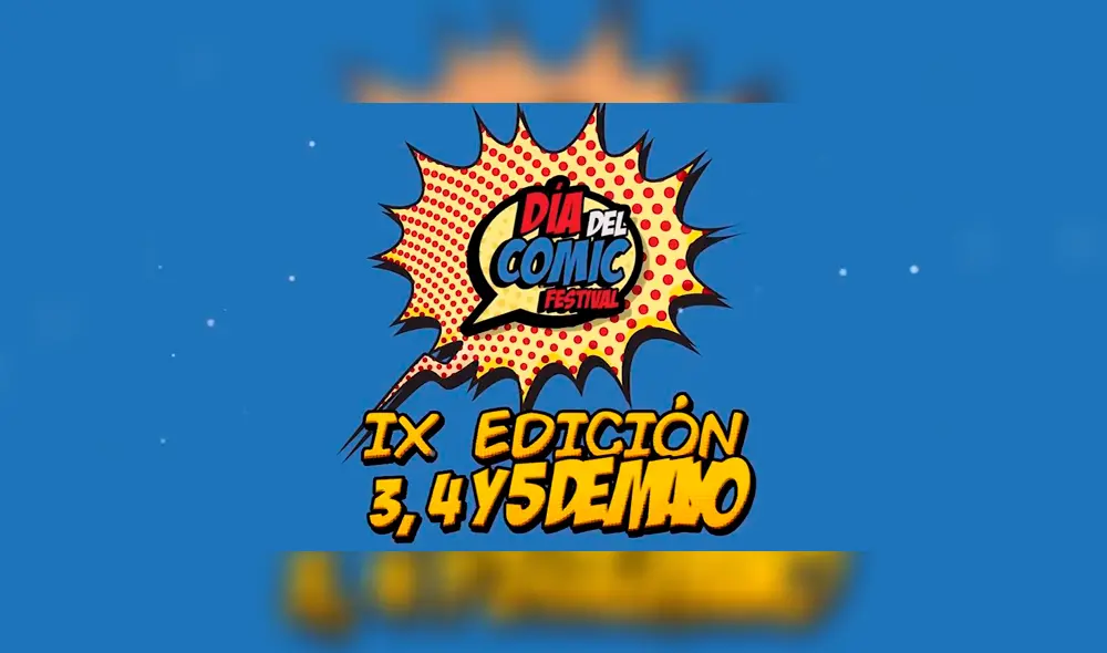 Día del Cómic Festival celebrará su novena en nuestro país ¡Aquí toda la información!