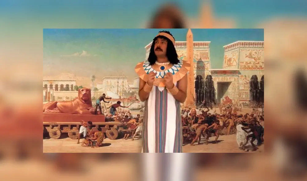 Desliza para ver las fotos de los divertidos disfraces de personajes históricos del profesor. (Foto: Captura) Desliza para ver las fotos de los divertidos disfraces de personajes históricos del profesor. (Foto: Captura)