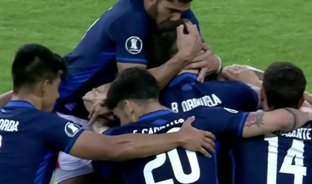 Nacional está enfrentando a Estudiantes de Mérida. Foto: Captura/Fox Sports 2