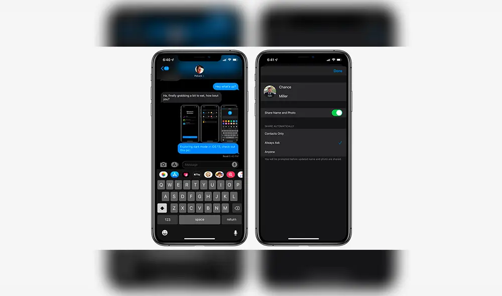 Apple: Así lucirá el modo oscuro que llegará con iOS 13 [VIDEO]