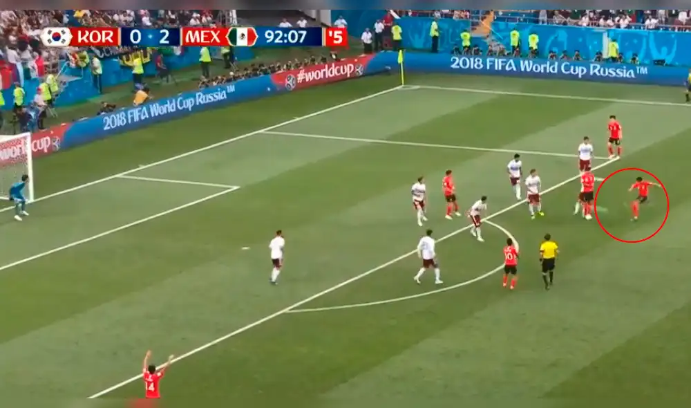 México vs Corea del Sur: Heung Min Son pone el 2-1 con soberbio disparo [VIDEO]