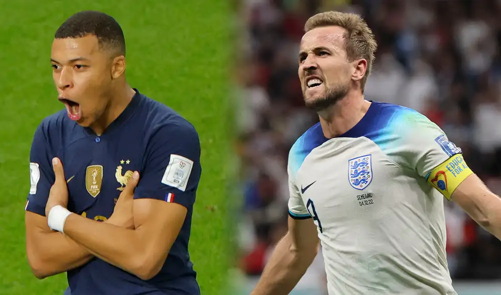 Francia vs. Inglaterra: ambas escuadras se enfrentarán por cuartos de final del Mundial Qatar 2022. Foto: composición LR/AFP Francia vs. Inglaterra: ambas escuadras se enfrentarán por cuartos de final del Mundial Qatar 2022. Foto: composición LR/AFP
