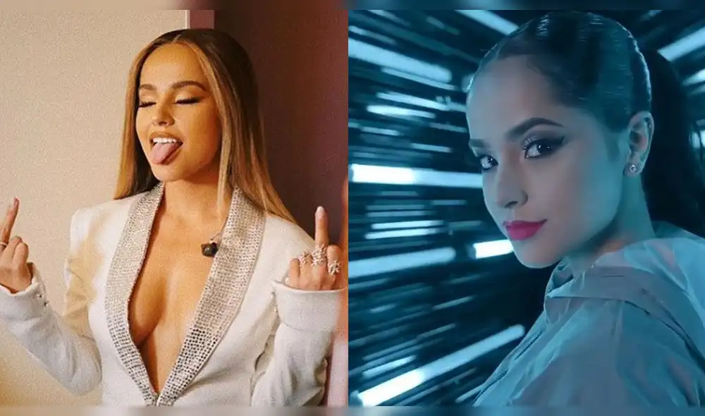 Becky G realiza atrevidos movimientos a Anuel AA en videoclip de "Bubalu" 