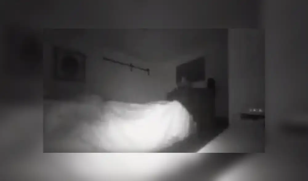 YouTube viral: sombra 'espectral' es registrada por cámara de seguridad en habitación de anciano [VIDEO]