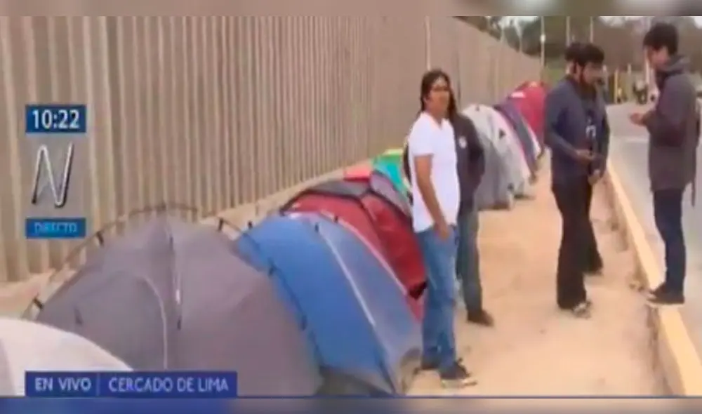 Green Day: varios fanáticos ya acampan en los exteriores del estadio de San Marcos [VIDEO]