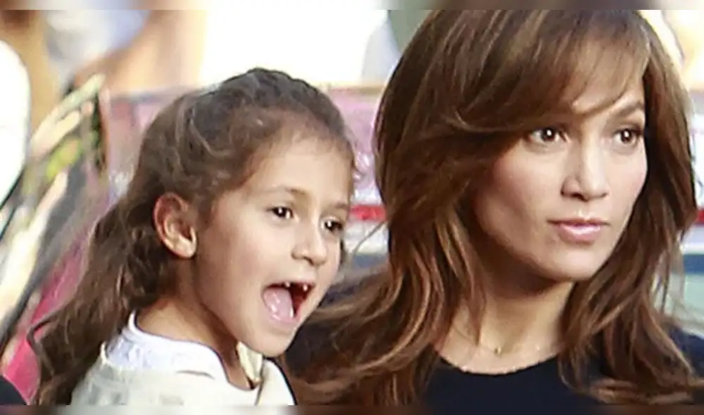 Hija de Jennifer Lopez es viral en Instagram al imitar a su famosa madre