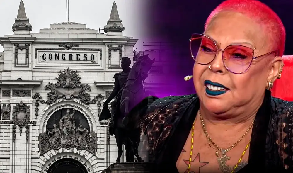 Lucía de la Cruz postuló a un curul en 2019 con el partido Solidaridad Nacional. Foto: composición Jazmín Ceras/captura de YouTube