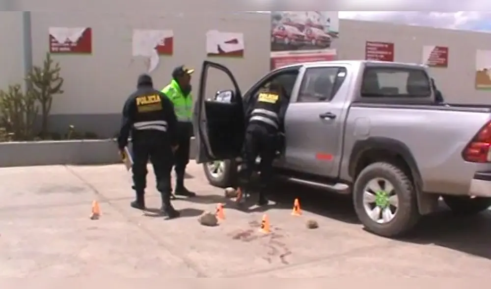 Juliaca. Criminales dispararon a quemarropa contra trabajador minero. Policía esta en busca de los presuntos sicarios.