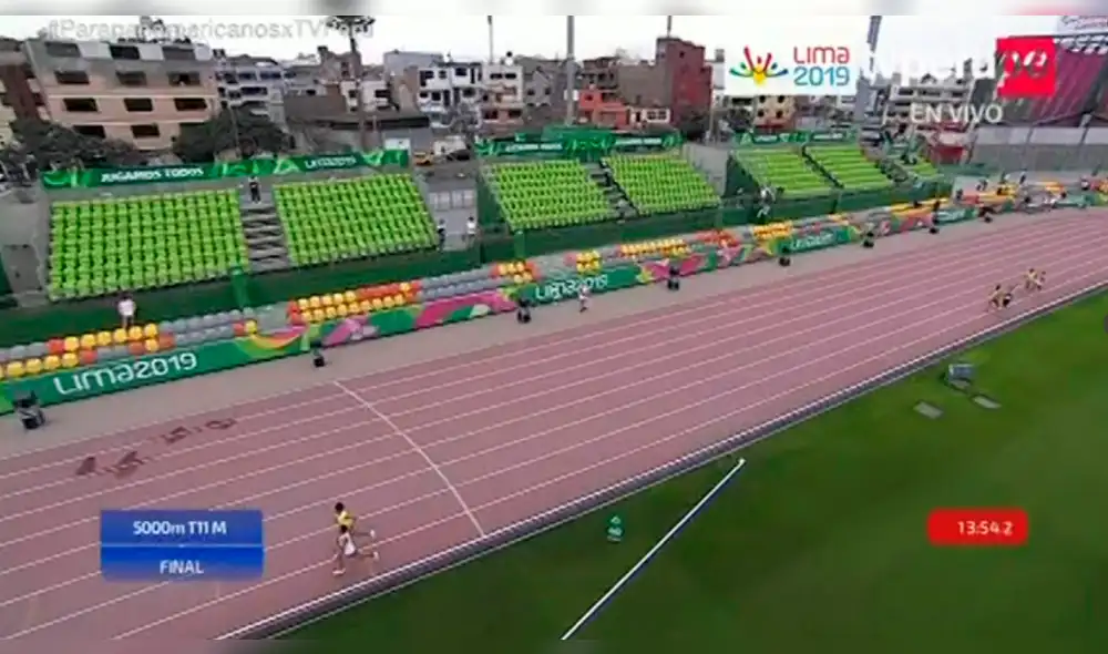 Juegos Paranamericanos 2019: Rosbil Guillén pierde medalla de oro en 5000 metros T11.