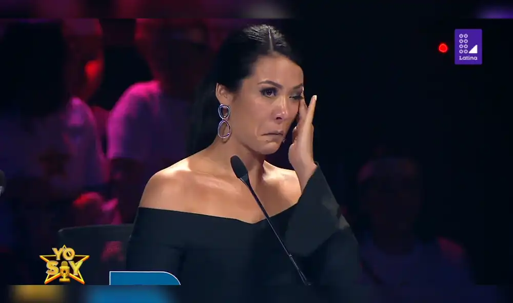 Magdyel Ugaz rompe en llanto al ver show de Adele peruana [VIDEO]