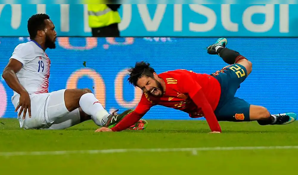 Isco no viajará a Rusia con España por esta tremenda falta durante un partido amistoso [VIDEO]