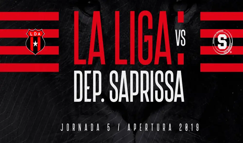 Sigue aquí EN VIVO ONLINE el Saprissa vs. Alajuelense por la fecha 5 del Torneo Apertura 2019 de la Primera División de Costa Rica. | Foto: @ldacr Sigue aquí EN VIVO ONLINE el Saprissa vs. Alajuelense por la fecha 5 del Torneo Apertura 2019 de la Primera División de Costa Rica. | Foto: @ldacr
