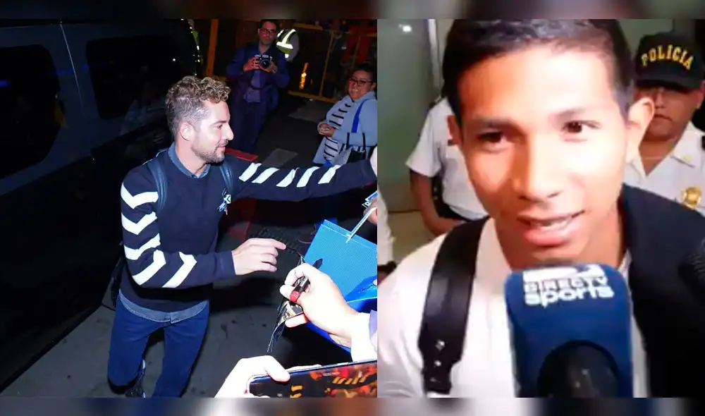 Edison Flores y David Bisbal llegaron en el mismo vuelo, pero uno opacó al otro [VIDEO]
