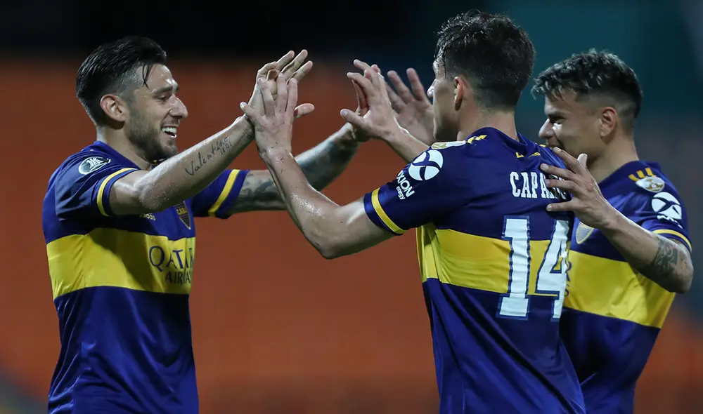 Boca Juniors venció 1-0 a Independiente Medellín por el grupo H de la Copa Libertadores 2020. | Foto: EFE