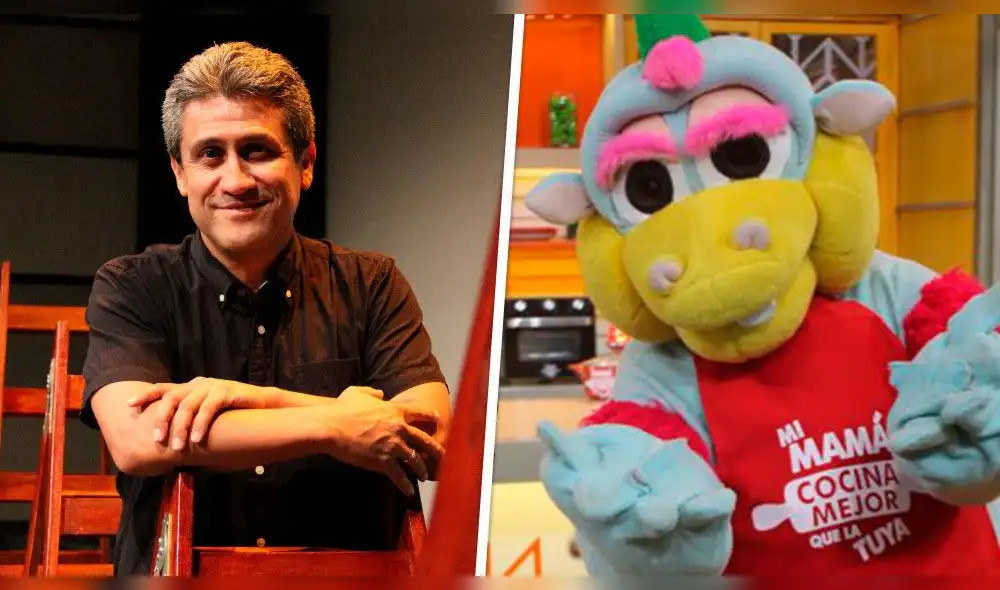 El dragón más querido de la TV peruana reapareció en América TV. Foto: composición / La República El dragón más querido de la TV peruana reapareció en América TV. Foto: composición / La República