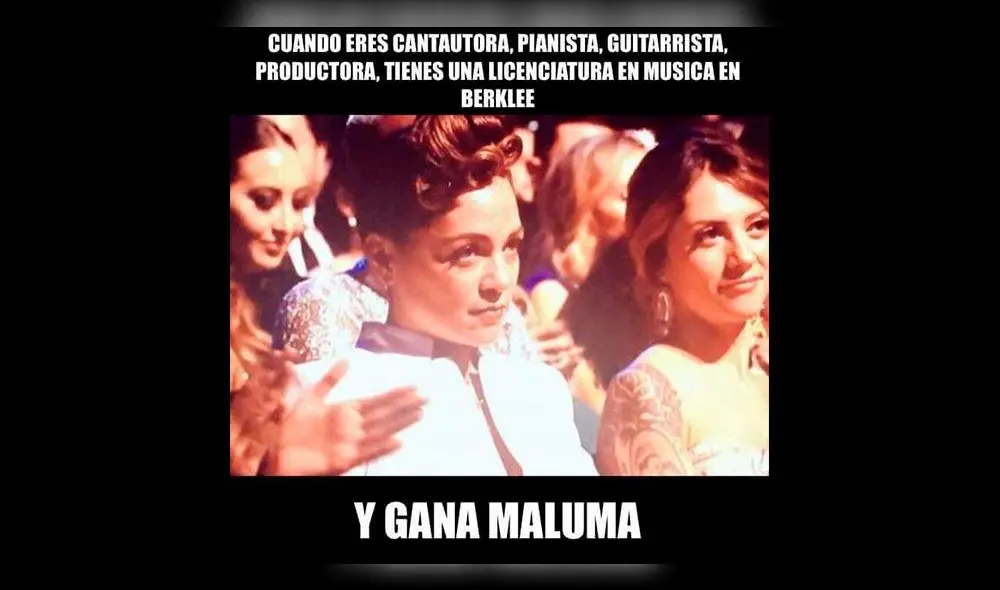 Natalia Lafourcade: Divertidos memes tras su reacción en los Latin Grammy 2018 [FOTOS]
