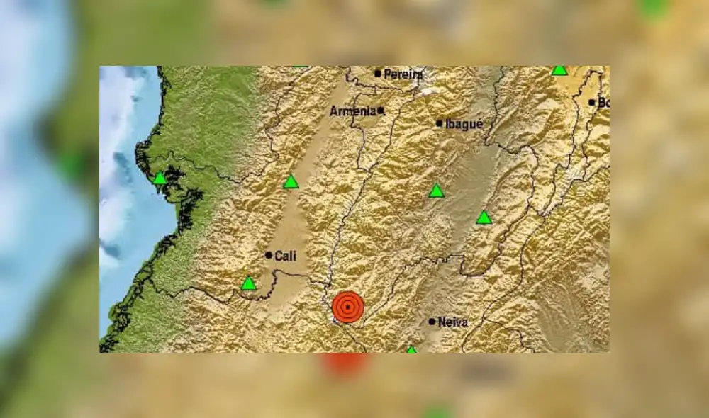 Fuerte sismo de magnitud 5.4 remeció varias regiones de Colombia